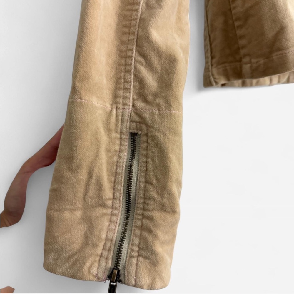 Tan Button Jacket - Picture 4 of 6